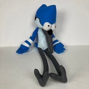 RARE Toy Factory Mordecai Regular Show Plush Doll 2015 Blue Bird Large 28"